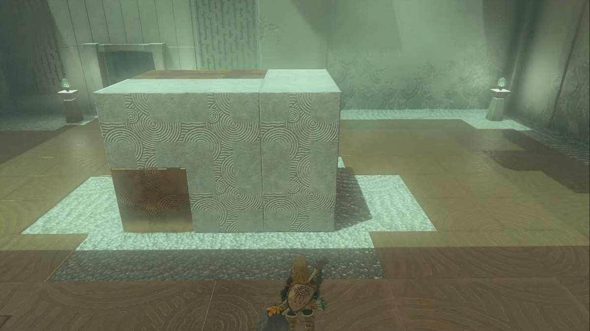 Mayausiy Shrine block puzzle solution in Tears of the Kingdom