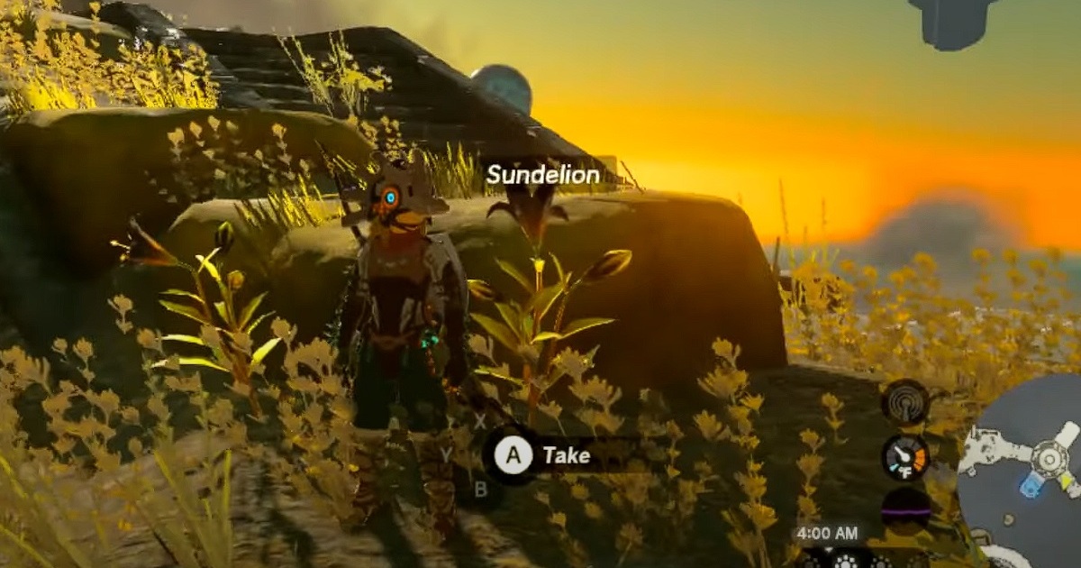 Zelda: Elenco delle ricette di Sundelion di Tears of the Kingdom