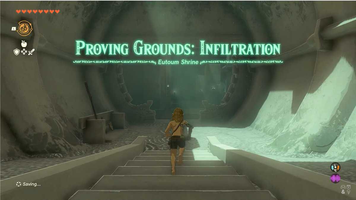 Soluzione Zelda: Tears Of The Kingdom Eutoum Shrine