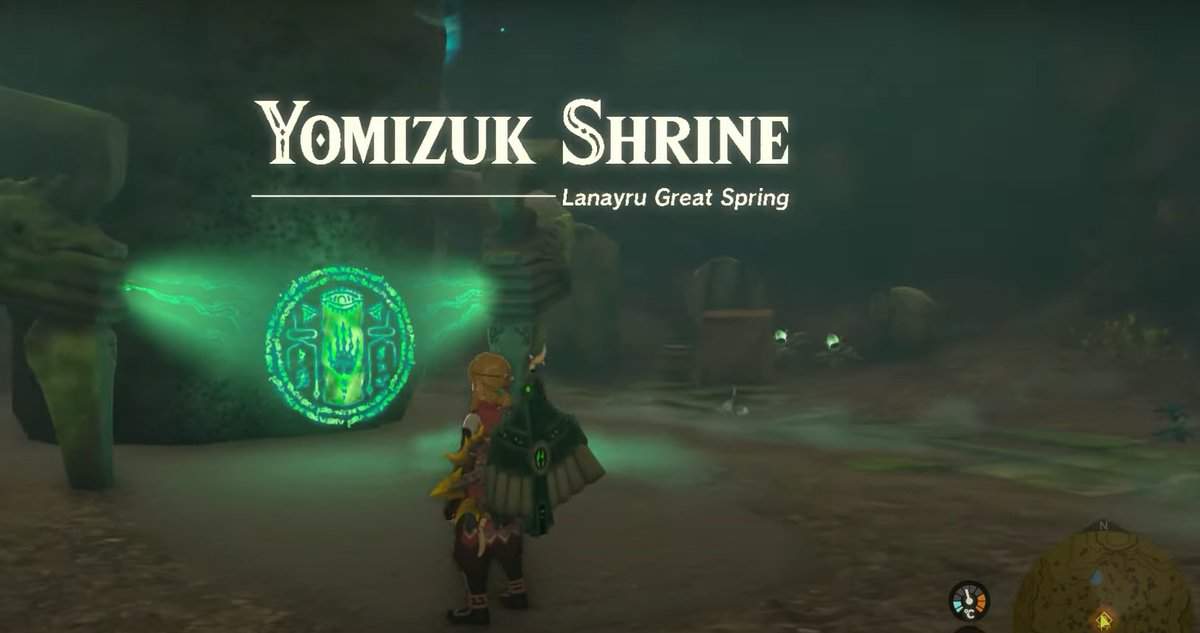 Zelda: Tears Of The Kingdom Yomizuk Shrine Soluzione