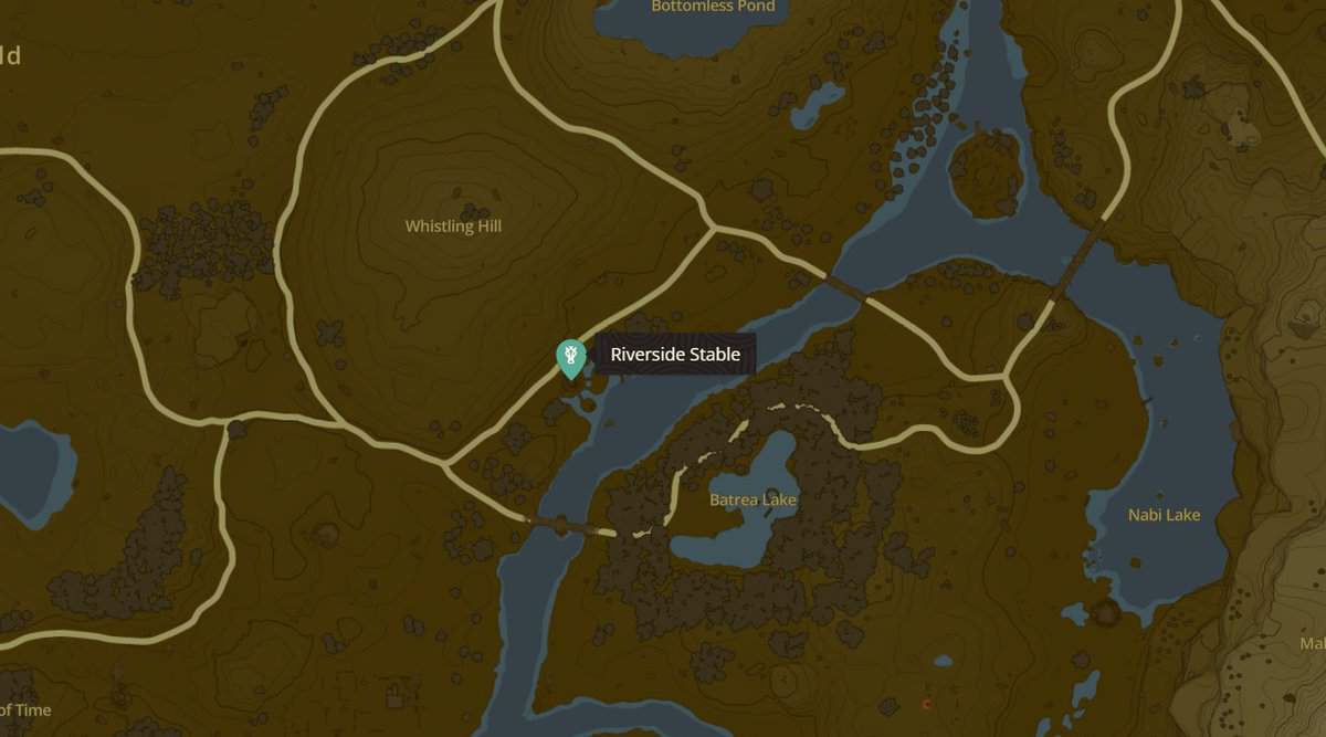 Zelda: Luoghi e mappe delle scuderie di Tears Of The Kingdom