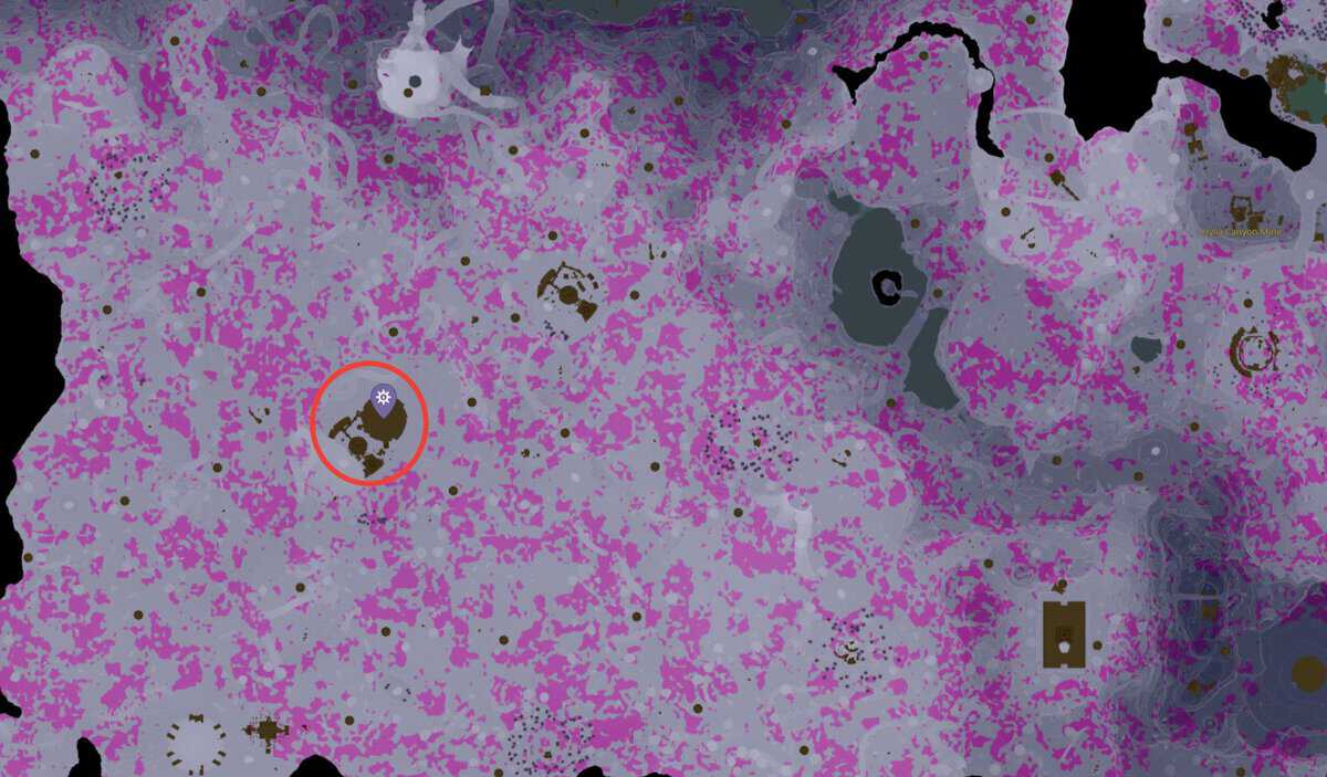 Posizioni della Pietra Schema di Zelda TotK