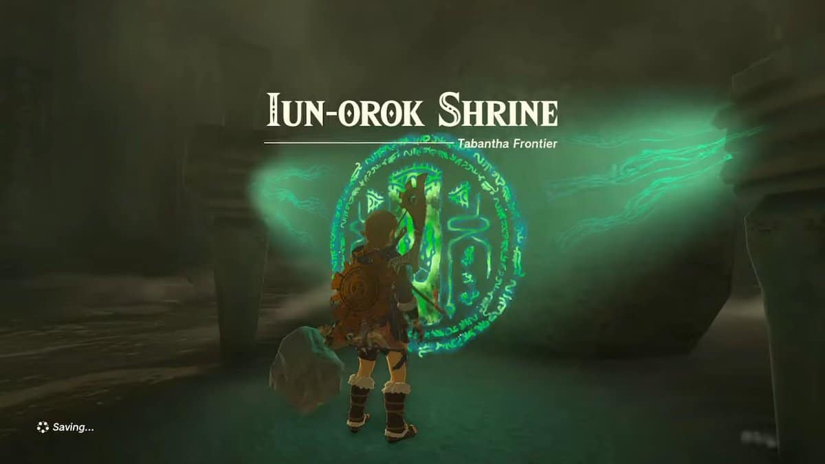 Soluzione Zelda: Tears Of The Kingdom Iun-Orok ​​​​Shrine