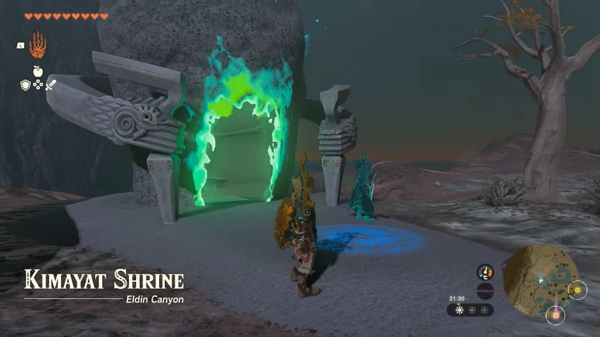 Soluzione di Zelda: Tears Of The Kingdom Kimayat Shrine