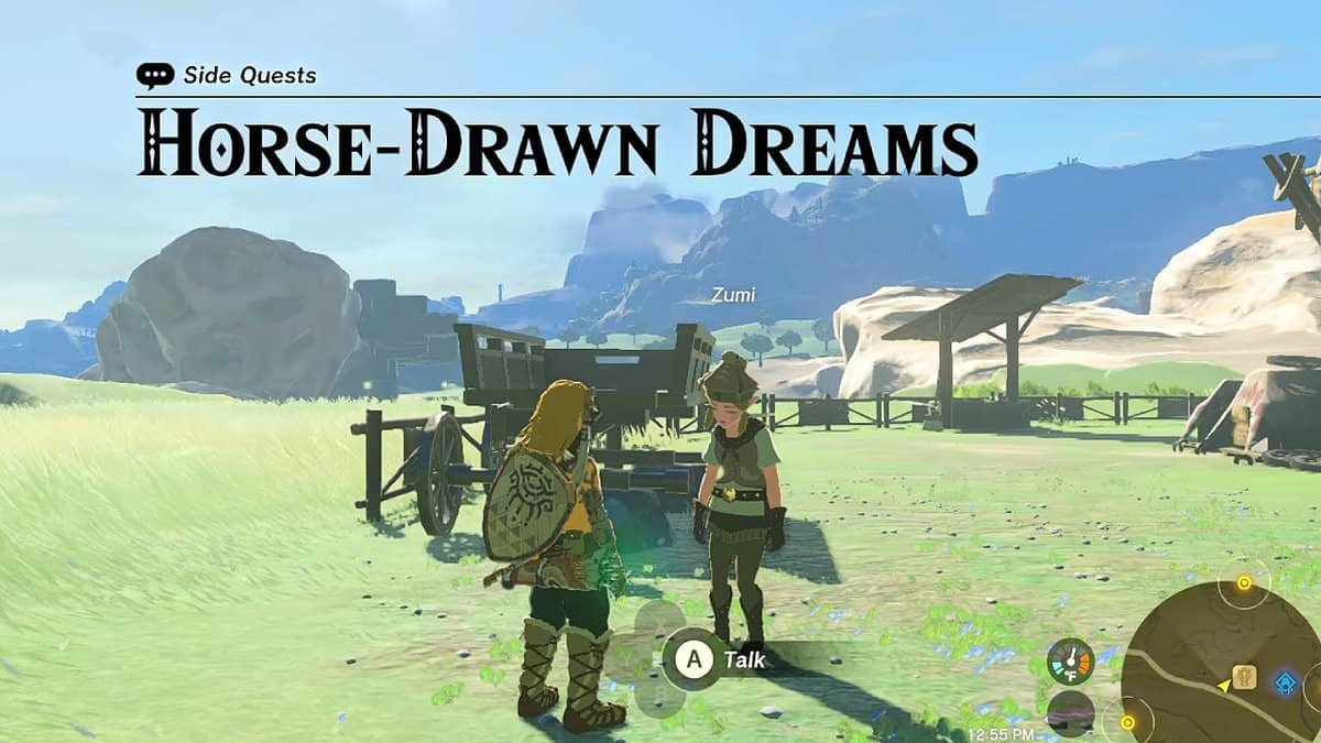 Zelda: Tears Of The Kingdom Horse-Drawn Dreams Soluzione