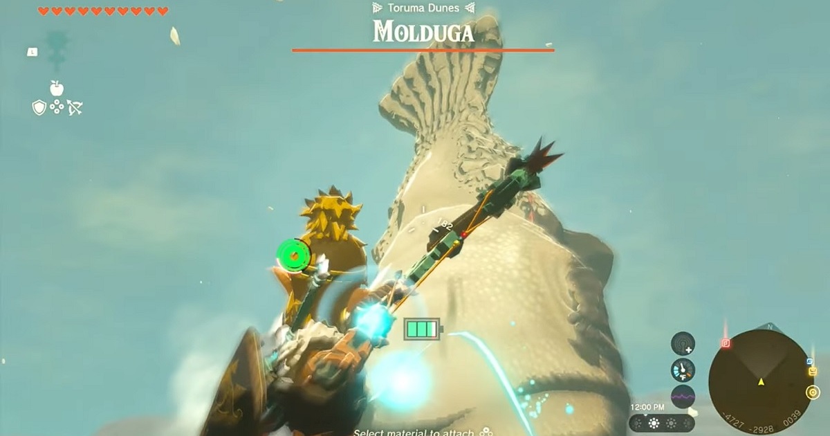 Zelda: Tears of the Kingdom The Missing Owner Quest: Come sconfiggere Molduga