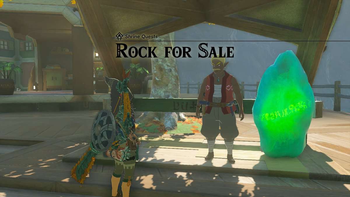 Zelda: Tears Of The Kingdom Rock Guida alla vendita
