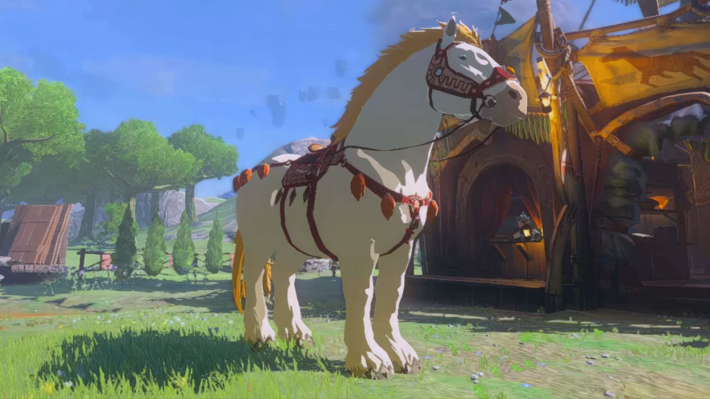 Posizione del cavallo gigante di Zelda Tears of the Kingdom