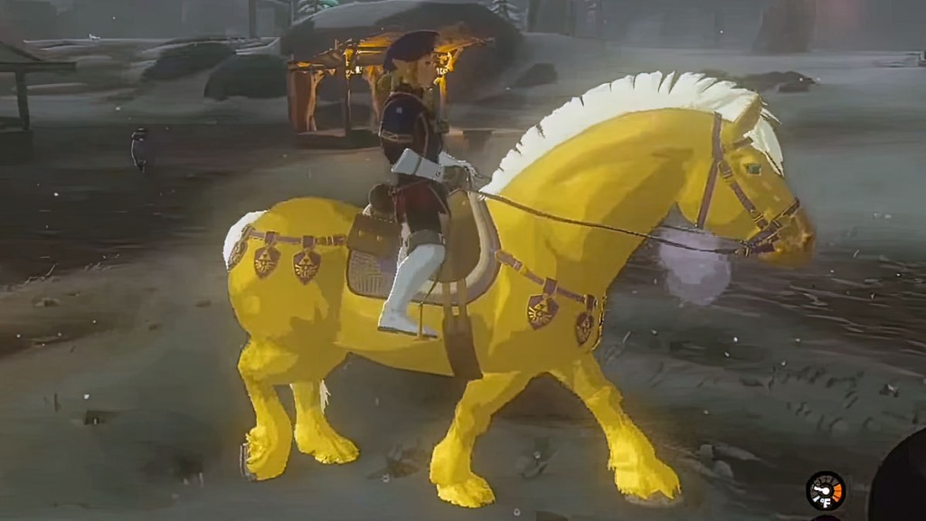 Zelda Tears of the Kingdom Cavalli speciali Golden Horse