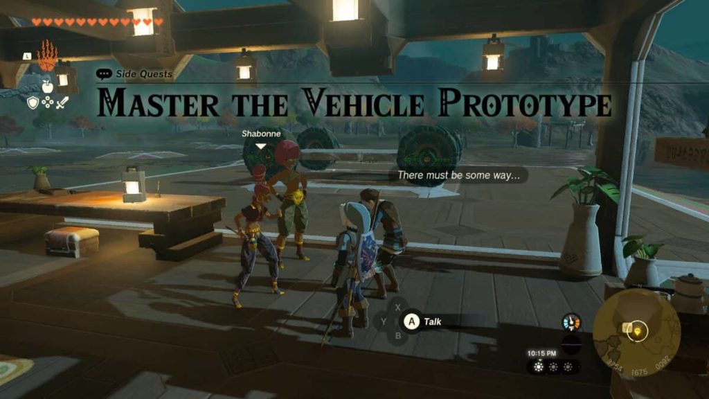Zelda: Tears Of The Kingdom Master The Vehicle Prototype Soluzione