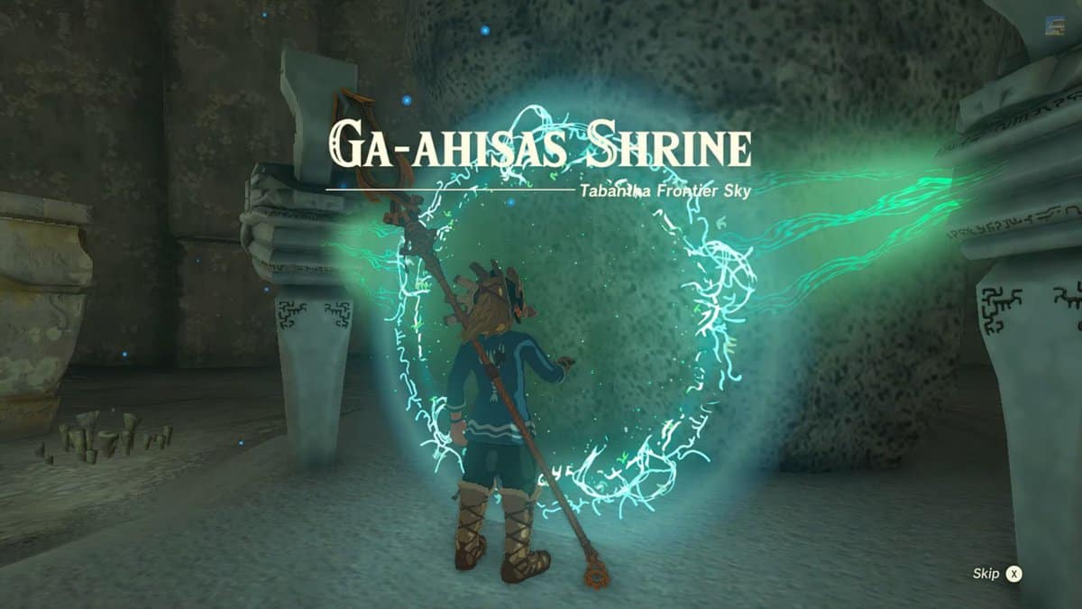 Zelda: Tears Of The Kingdom Ga-Ahisas Santuario Soluzione