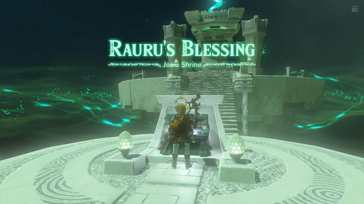 Soluzione di Zelda: Tears Of The Kingdom Josiu Shrine