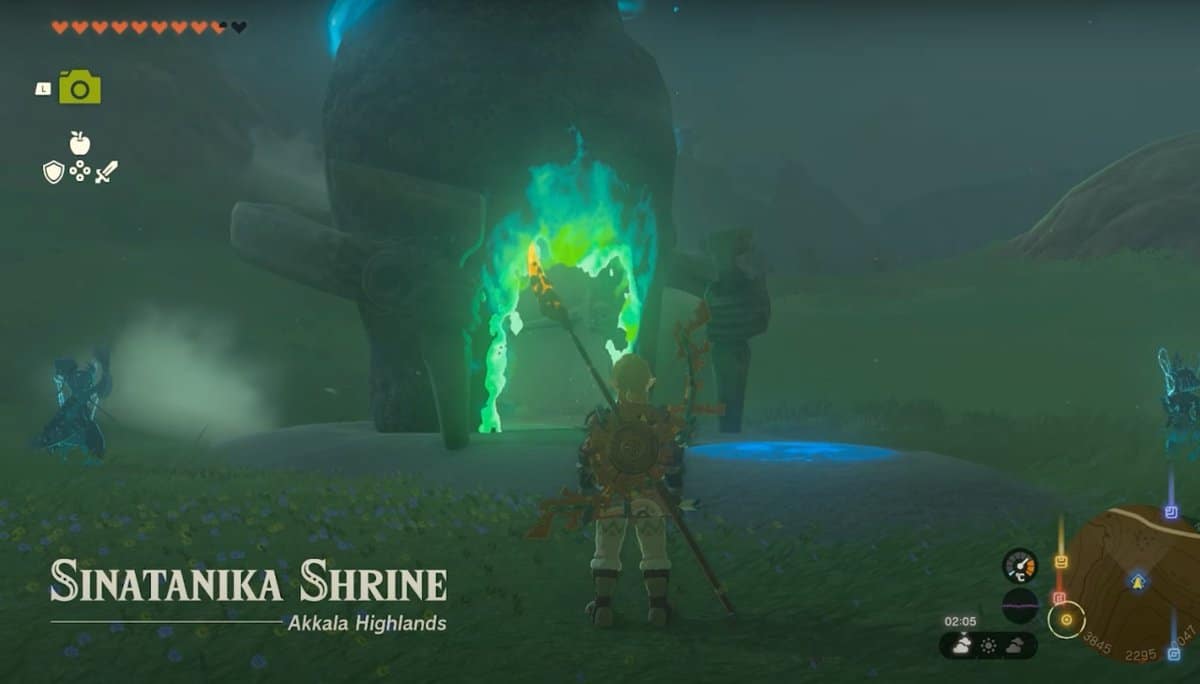 Zelda: Tears Of The Kingdom Sinatanika Santuario Soluzione
