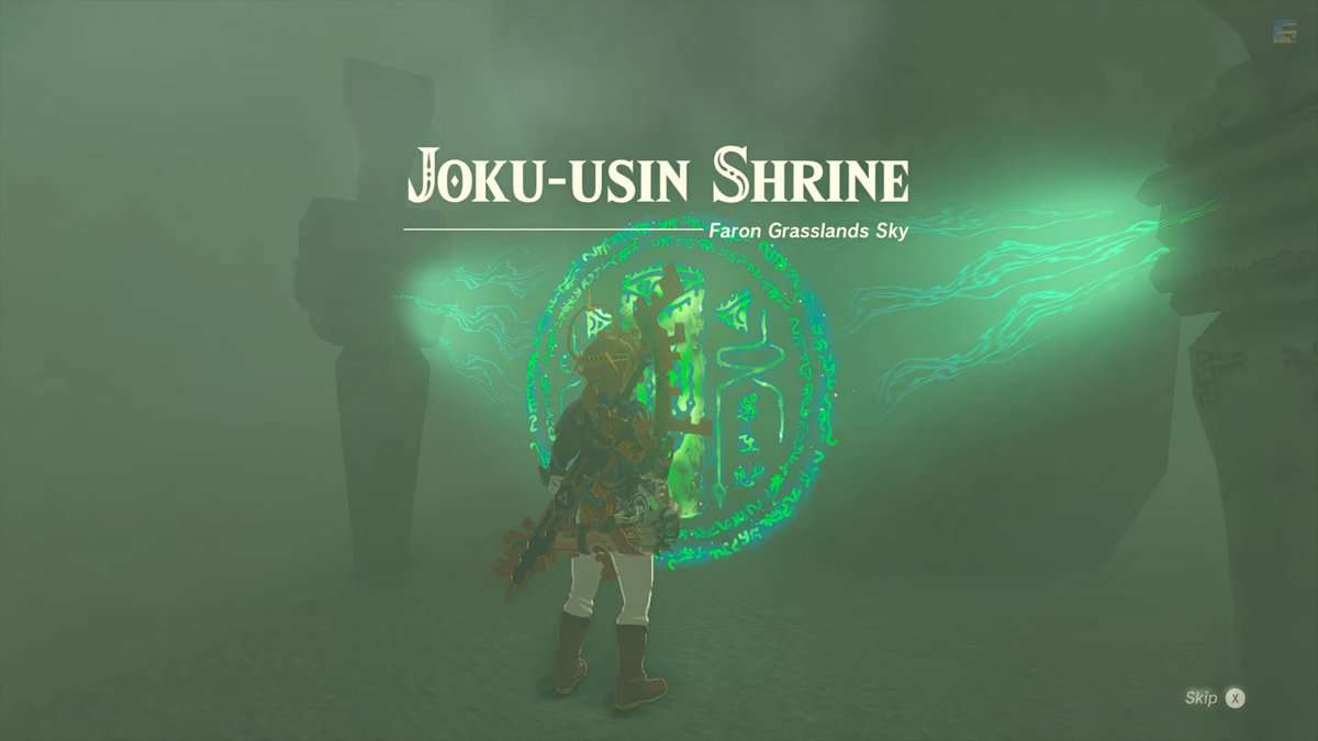 Soluzione di Zelda: Tears Of The Kingdom Joku-Usin Shrine