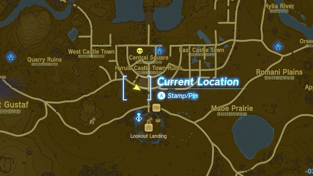 Zelda Tears of the Kingdom Knights Armor Soldiers Greaves Location Map