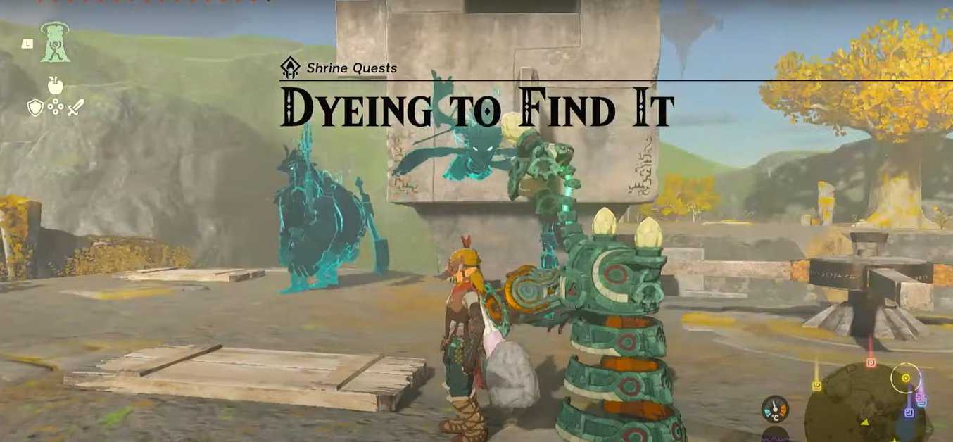 Zelda: Tears Of The Kingdom Dyeing To Find It Guida