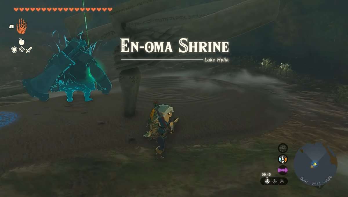 En-Oma Shrine in Zelda Tears of the Kingdom