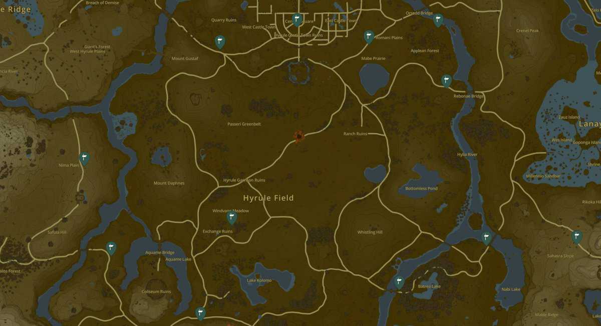 Aiutare Addison con Hudson firmare posizioni e mappa in Zelda: Tears Of The Kingdom