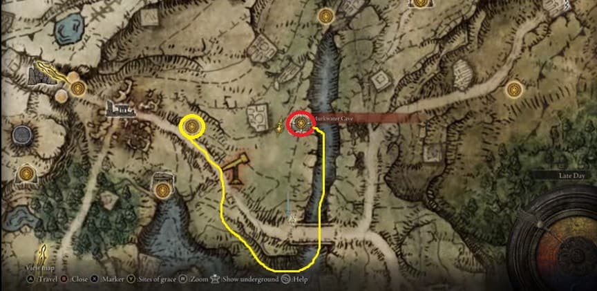 Banditi Imposta un luogo agricolo a Elden Ring