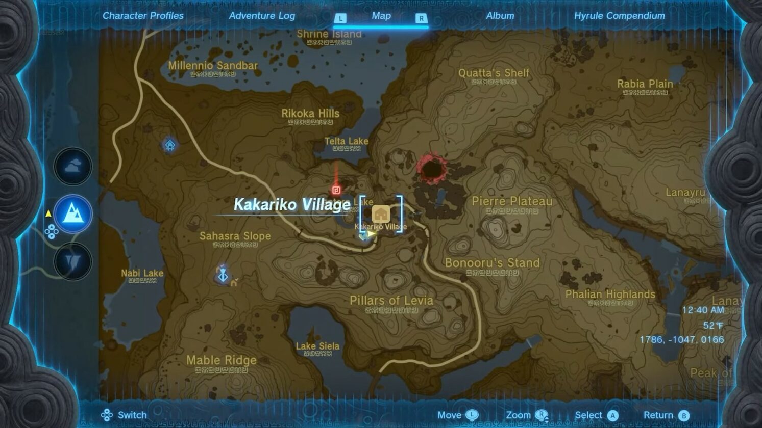 Kakariko Village in Zelda Lacrime del Regno