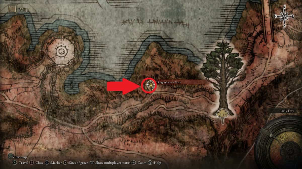 Guardiano Imposta un luogo agricolo a Elden Ring