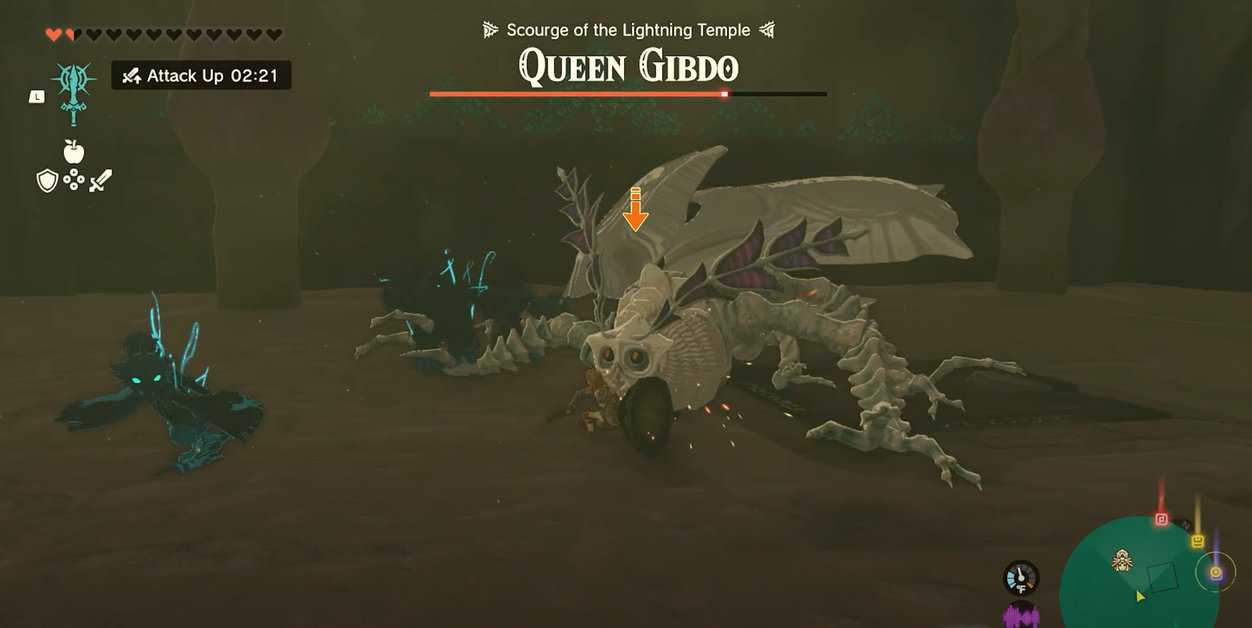 Come sconfiggere Queen Gibdo Boss in Zelda: Tears Of The Kingdom
