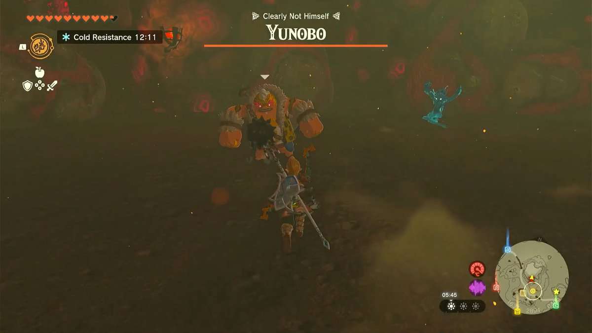 Come sconfiggere Yunobo in Zelda: Tears Of The Kingdom