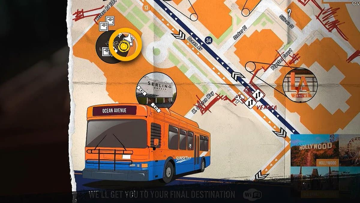 Posizione del centro commerciale Lotusville in Dead Island 2