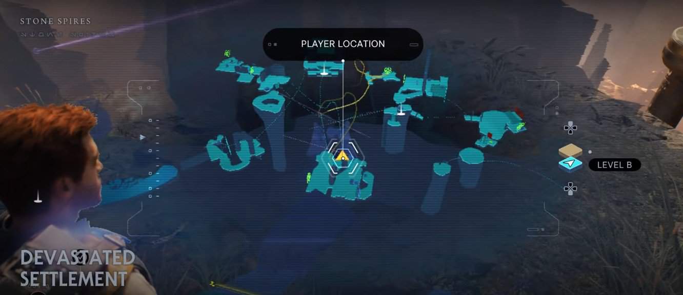 Posizione finale della Camera Jedi in Star Wars Jedi Survivor