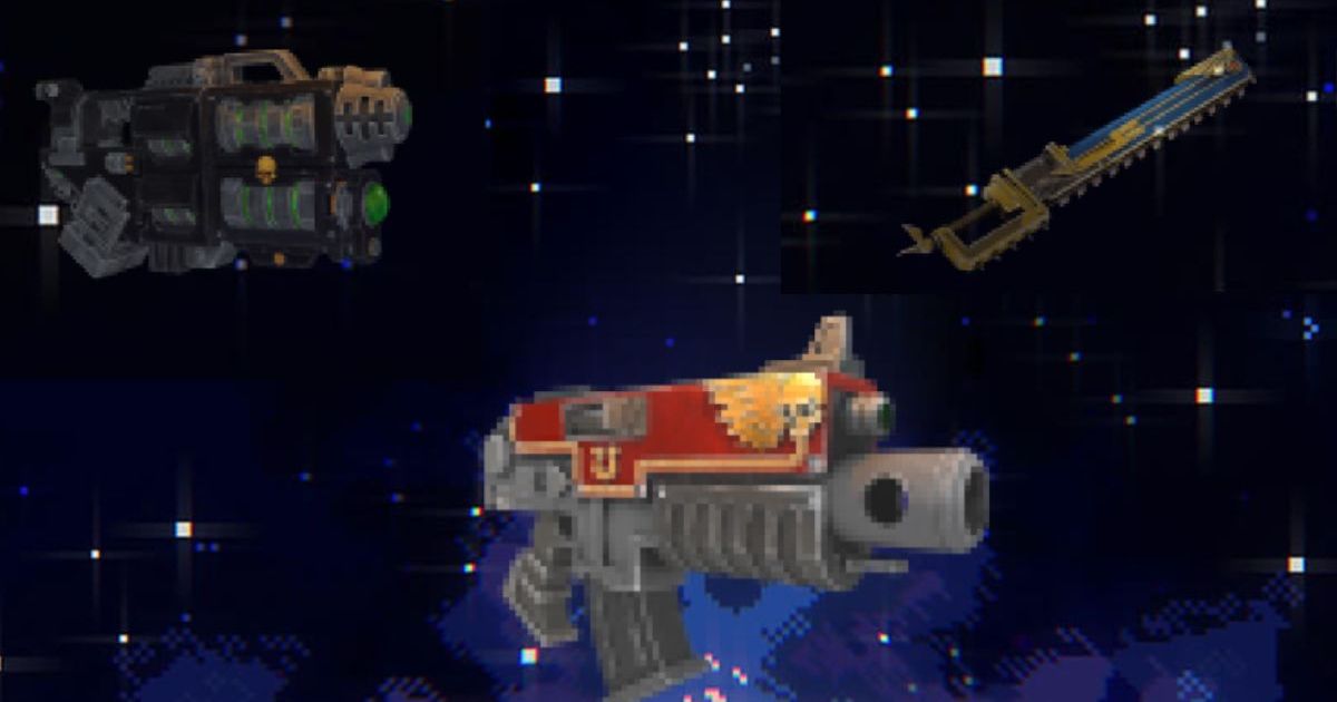 Warhammer 40k: Boltgun Elenco di tutte le armi