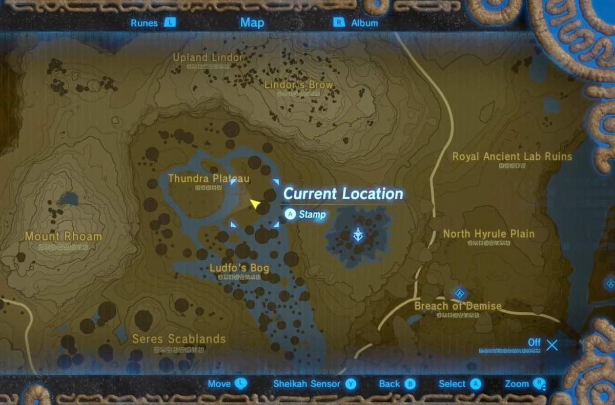 Breath of the Wild Trial of Thunder location