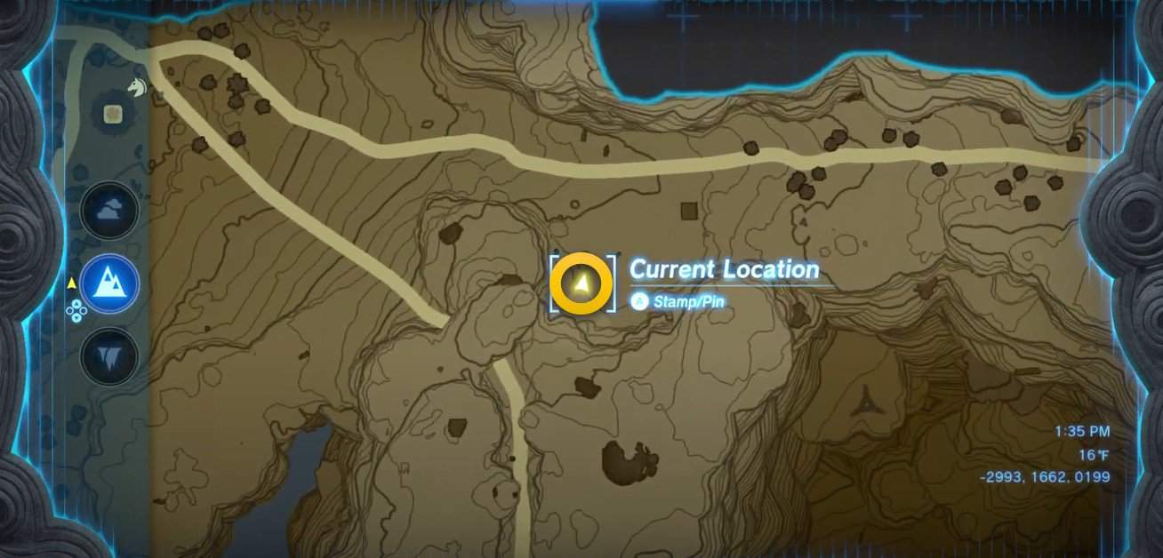 Cave Mushrooms That Glow quest location in Lacrime del Regno