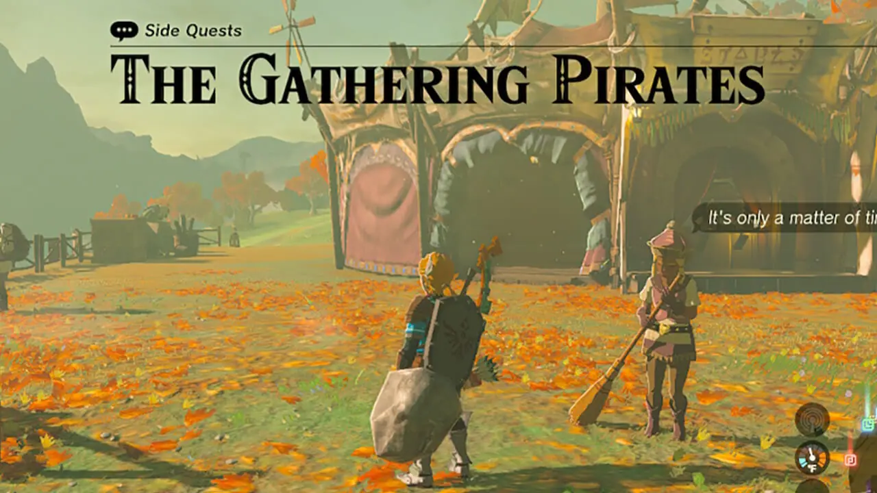 Zelda: Tears Of The Kingdom Gathering Pirates Soluzione