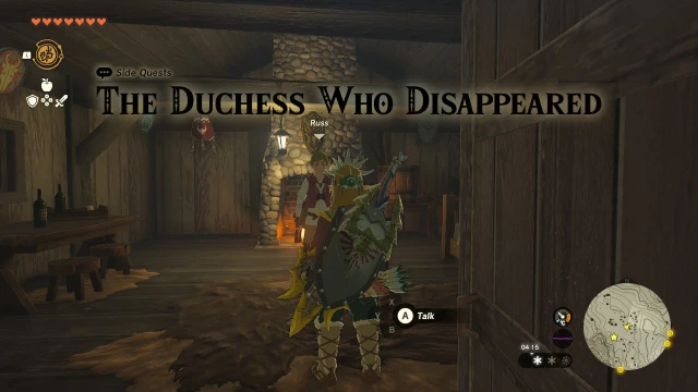 Zelda: Tears Of The Kingdom La Duchessa Scomparsa Soluzione