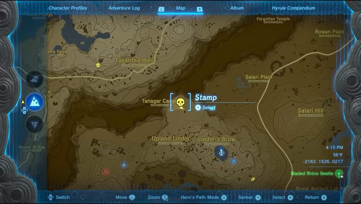 Zelda: Tears Of The Kingdom Lynel Posizioni