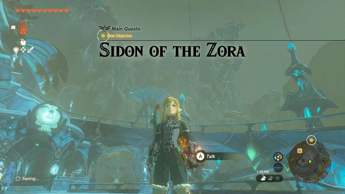 Zelda: Tears Of The Kingdom Sidon Of The Zora Soluzione