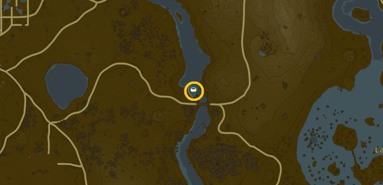 Posizione della missione Cadde in un pozzo in Lacrime del Regno