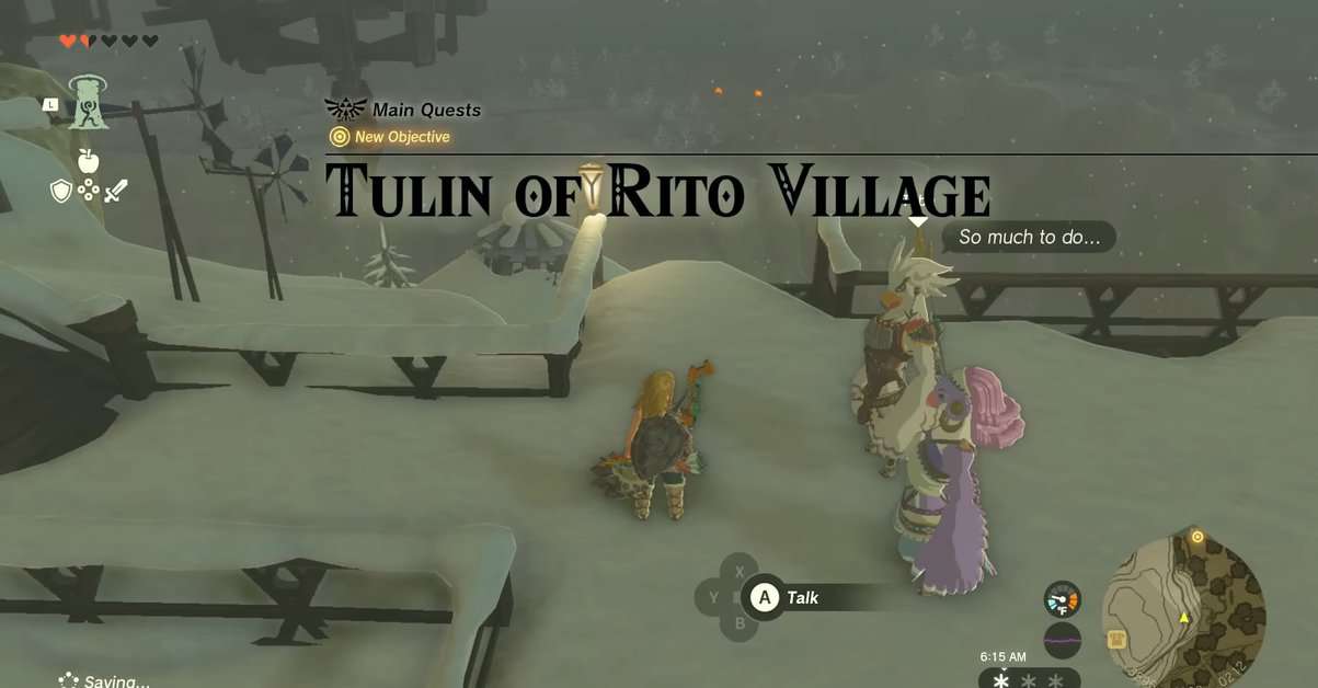 Zelda: Tears Of The Kingdom – Soluzione del villaggio di Tulin Of Rito
