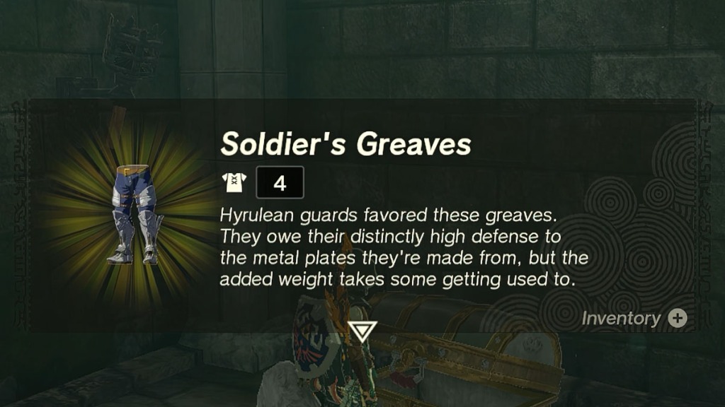 Schinini dei soldati di Zelda Tears of the King