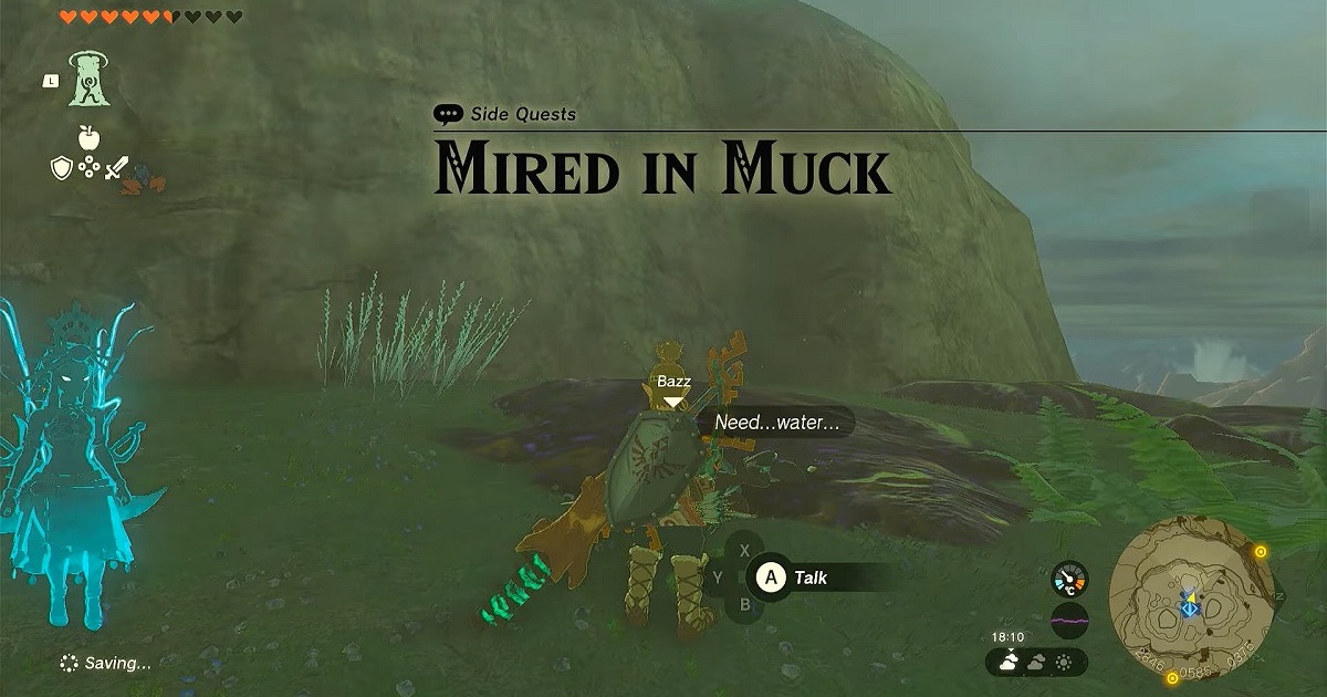 Zelda: Tears of the Kingdom Mired in Muck Soluzione: come liberare Bazz