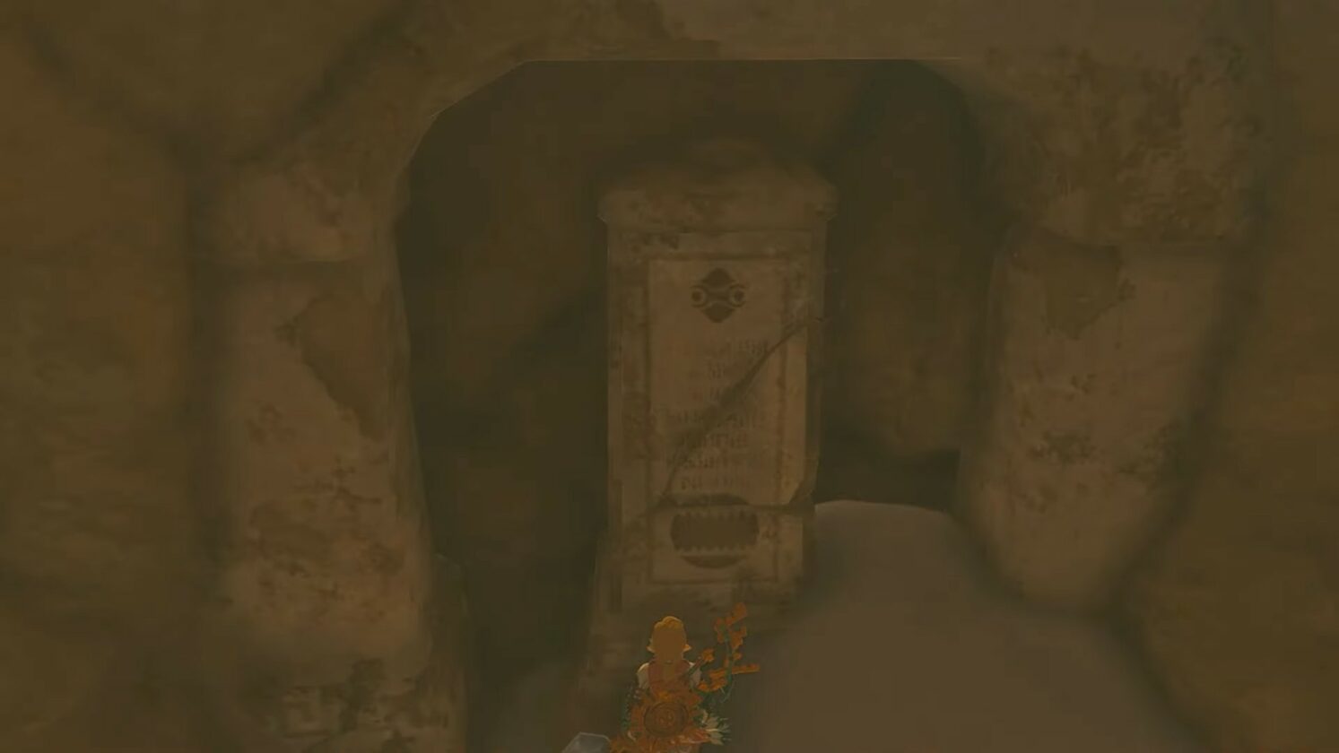 Stele 2 posizione nella missione Zelda's Heroine's Secret