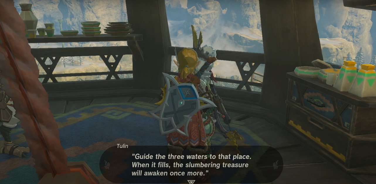 Zelda: Tears Of The Kingdom Treasure Of The Secret Springs Soluzione