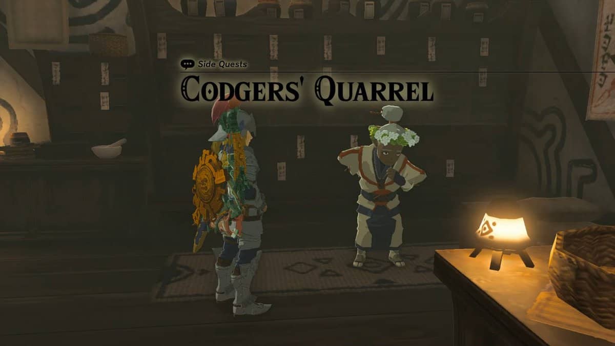 Zelda: Tears Of The Kingdom Codgers' Quarrel Soluzione