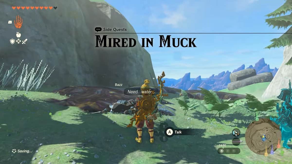 Zelda: Tears Of The Kingdom Mired In Muck Soluzione