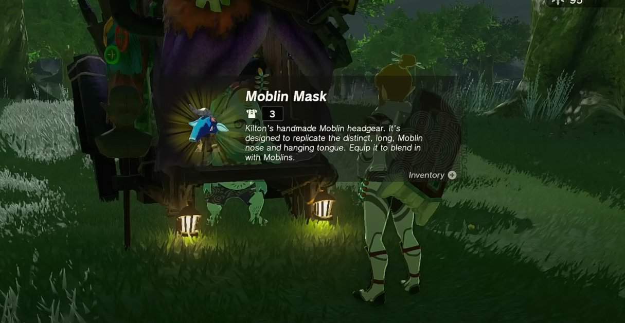 Dove trovare la maschera Moblin in Zelda: Tears Of The Kingdom