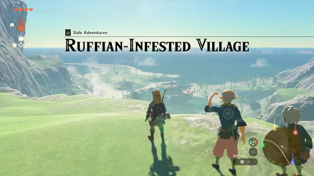 Zelda: Soluzione del villaggio infestato da ruffiani di Tears Of The Kingdom