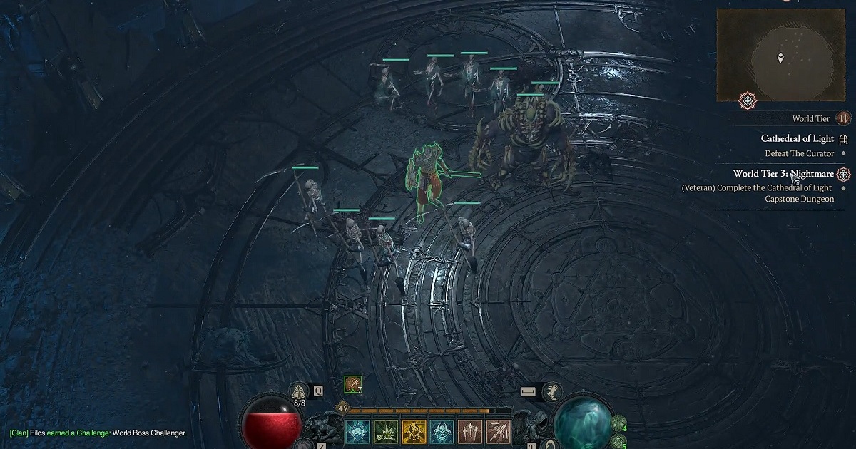 Diablo 4 Capstone Dungeon Glitch Solution: come risolvere il bug della scomparsa del curatore in Cathedral of Light