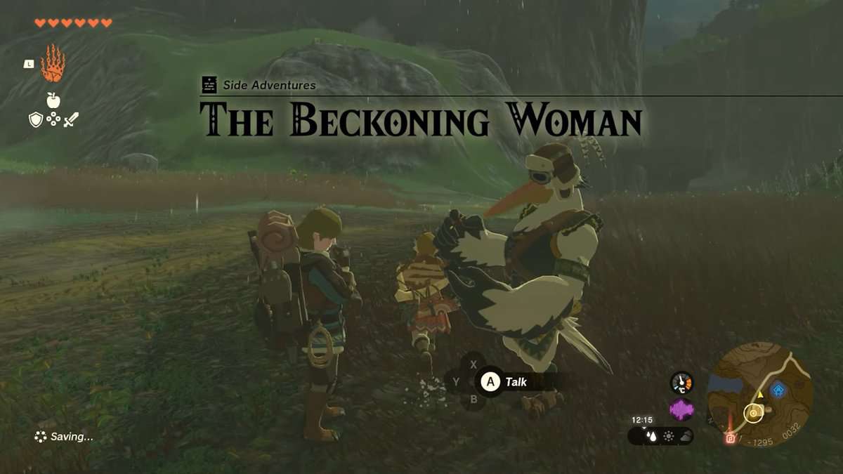 Zelda: Tears Of The Kingdom Beckoning Woman Soluzione