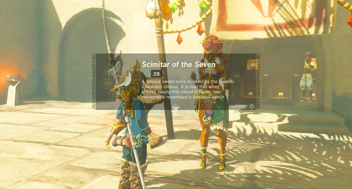 Come ottenere la Scimitarra dei sette in Zelda: Tears Of The Kingdom