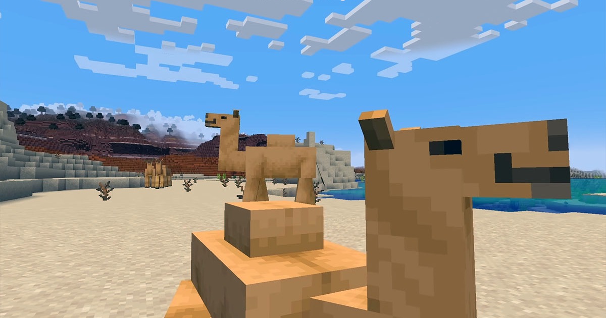 Aggiornamento Minecraft 1.20: posizione del cammello e come domare, cavalcare e allevare
